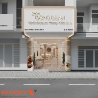 Thiết kế spa Bong Bênh 87m2 tại Nghệ An 